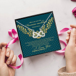 13Th. Promise Necklace(4) Infinity Heart Necklace (Silver) 5