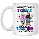 Personalized Apparently, White, 11 oz. White Mug