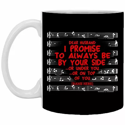 Personalized Husband Mug, Black, 11 oz. White Mug