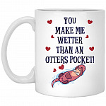 You Make Me, White, 11 oz. White Mug