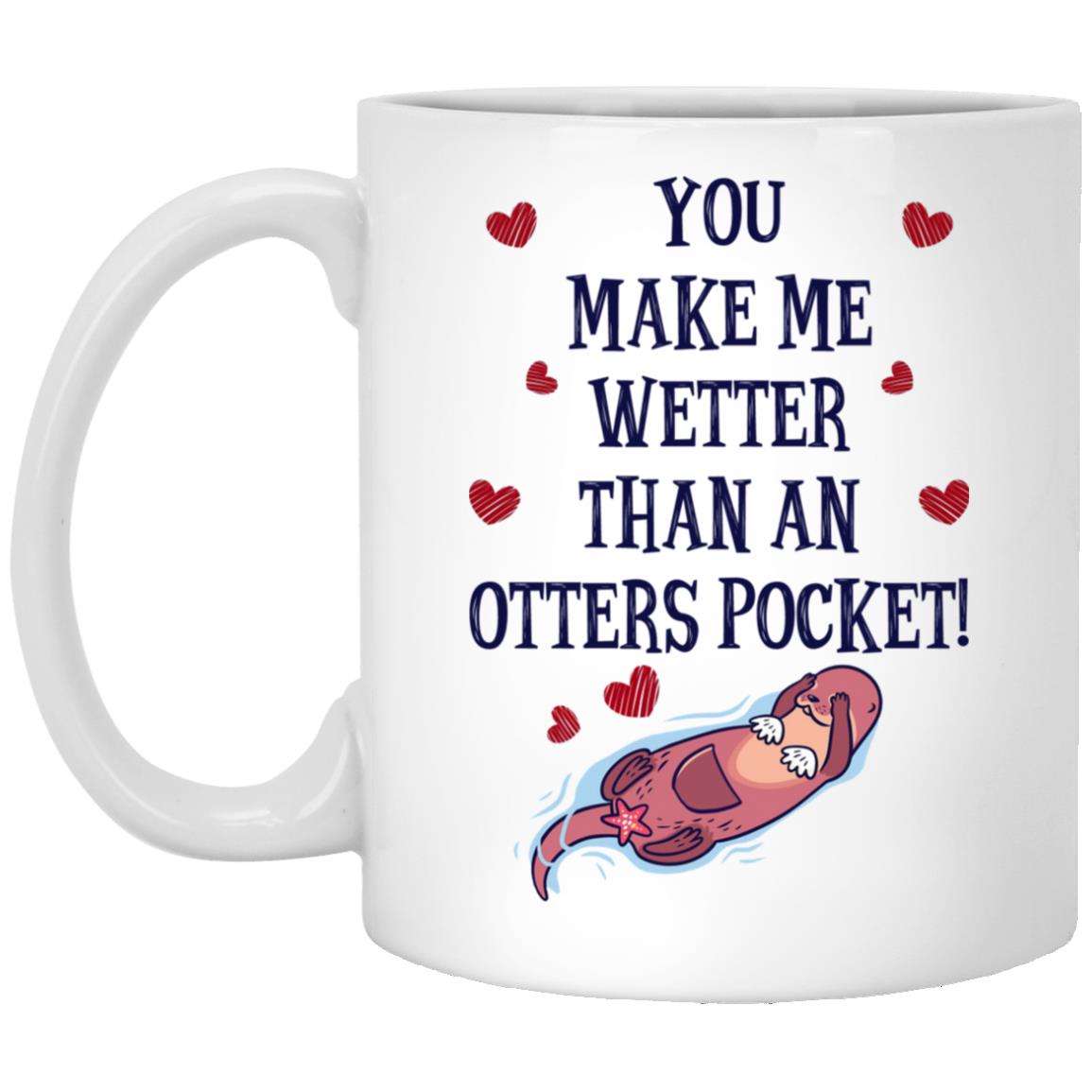 You Make Me, White, 11 oz. White Mug