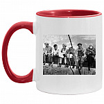 Funny Bernie Sanders Accent Mug, White/Red, 11 oz. Accent Mug