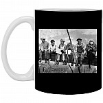 Funny Bernie Sanders Mug, Black, 11 oz. White Mug Funny Bernie Sanders Mug, Black, 11 oz. White Mug