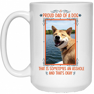 15 oz. White Mug