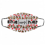 haha, White, Cloth Face Cover – Medium/Large