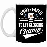 Massive Mug, Black, 11 oz. White Mug