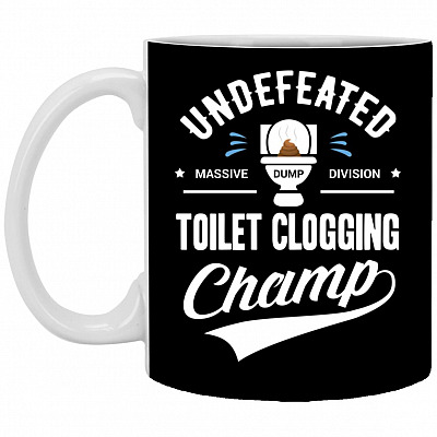 Massive Mug, Black, 11 oz. White Mug