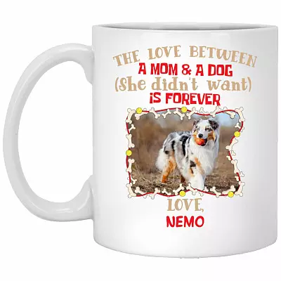 Personalized Photo Mom Mug, White, 11 oz. White Mug