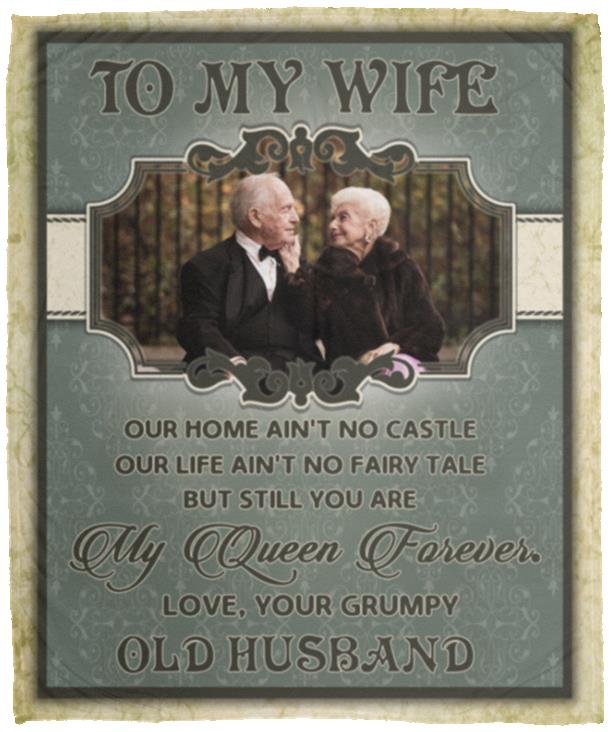 Personalized Photo Blanket, White, Cozy Plush Fleece Blanket - 50x60