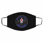 I Got My Fauci Ouchie, White, Cloth Face Cover – Medium/Large