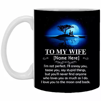 Personalized Mug, Black, 11 oz. White Mug