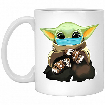 Baby Bernie Sanders Mug, White, 11 oz. White Mug