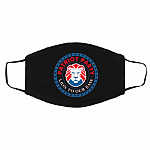 patriot mask, Black, Cloth Face Cover – Medium/Large