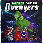 Dachshund Blanket, White, Cozy Plush Fleece Blanket - 50x60