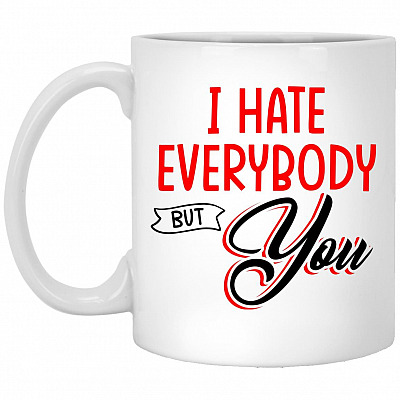 typo mug, White, 11 oz. White Mug