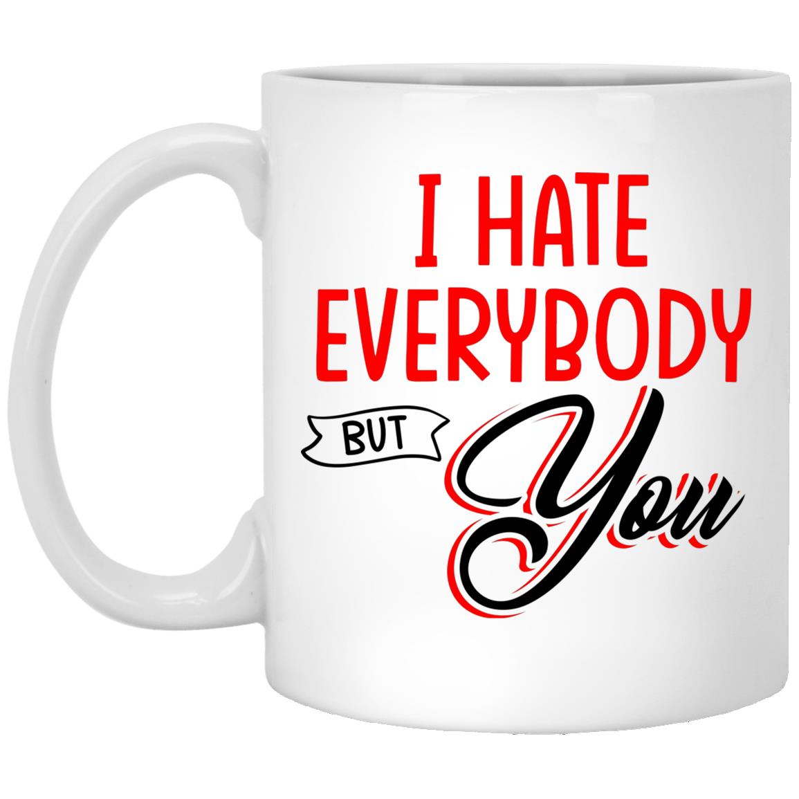 typo mug, White, 11 oz. White Mug