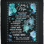 Turtle Blanket, White, Cozy Plush Fleece Blanket - 50x60