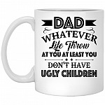 Dad mug, White, 11 oz. White Mug