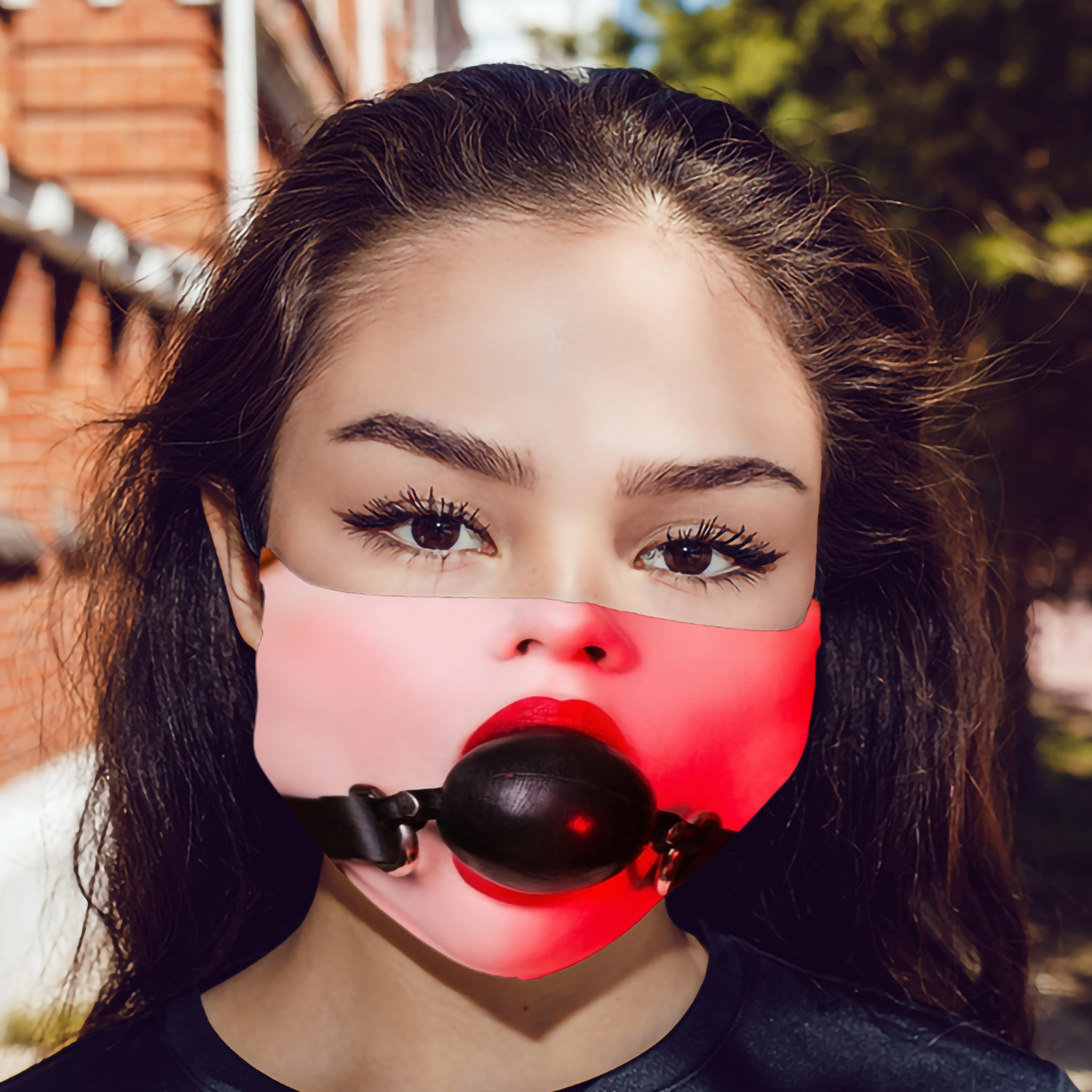 5NH. Ball Gag Mask mk