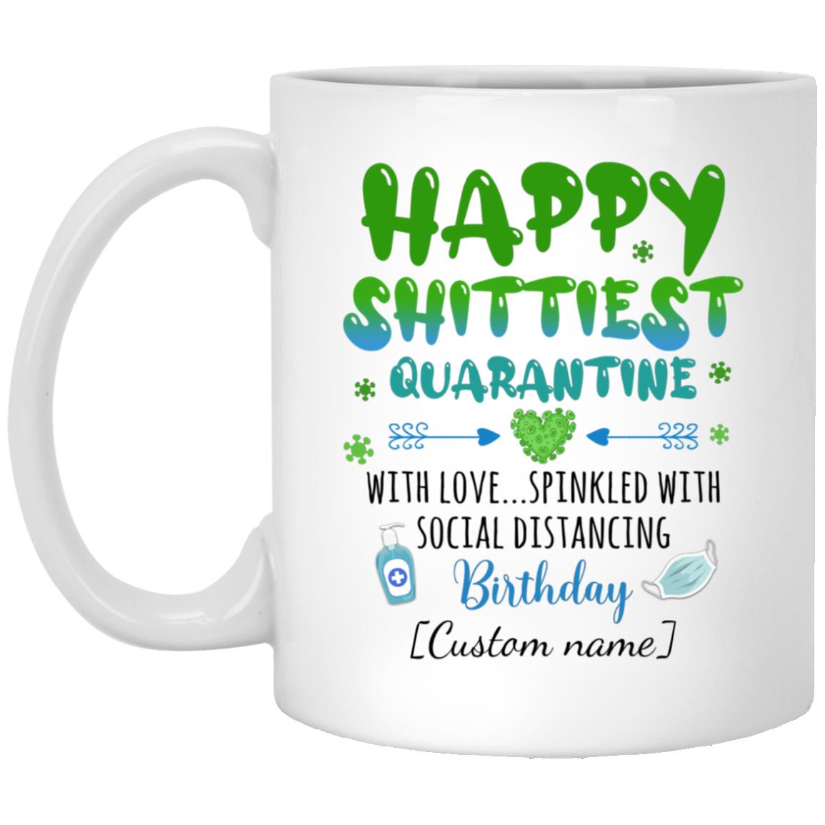 Personalized Shittiest Mug, White, 11 oz. White Mug