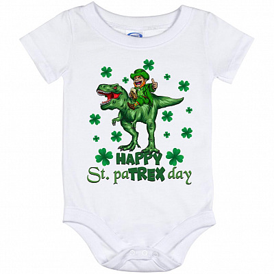 patrex, White, Baby Onesie - 12 Month