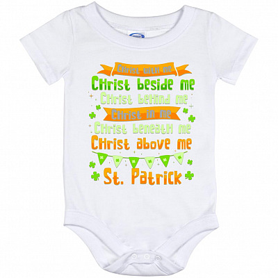 christ, White, Baby Onesie - 12 Month