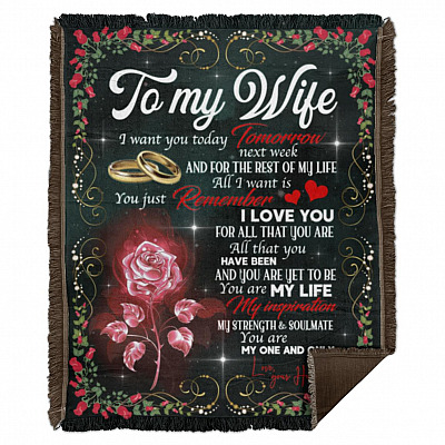 Woven Blanket - 50x60