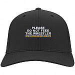Wrestler Hat, Black, Twill Cap