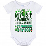 st patricks baby, White, Baby Onesie - 12 Month