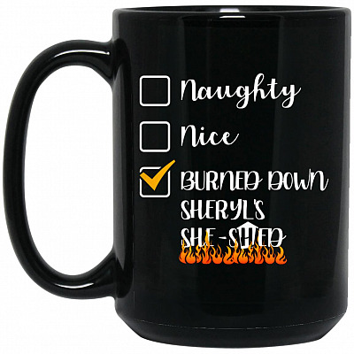 15 oz. Black Mug