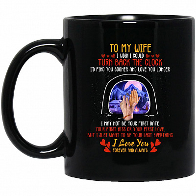 11 oz. Black Mug