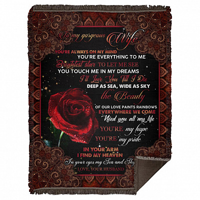 Woven Blanket - 60x80