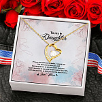 4NH. Two Breaths - Mom Forever Love Necklace (Gold) 6