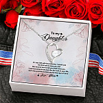 4NH. Two Breaths - Mom Forever Love Necklace (Silver) 6