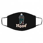 Mood Bernie Sanders Inauguration Face Mask, Black, Cloth Face Cover – Medium/Large Mood Bernie Sanders Inauguration Face Mask, Black, Cloth Face Cover – Medium/Large