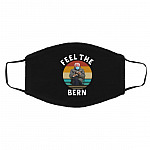 Feel The Bern - Bernie Mask Cover, Black, Cloth Face Cover – Medium/Large Feel The Bern - Bernie Mask Cover, Black, Cloth Face Cover – Medium/Large