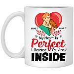 perfect mug, White, 11 oz. White Mug