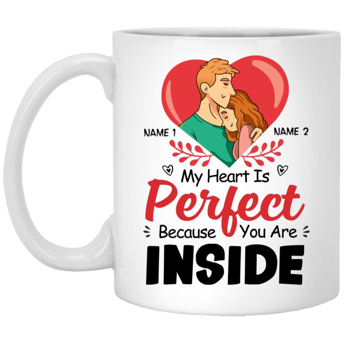 perfect mug, White, 11 oz. White Mug