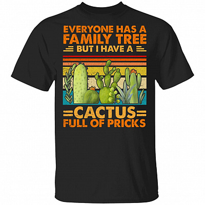 Everyone Has A Family, Black, Unisex T-Shirt