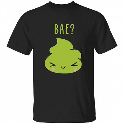 bae shirt, Black, Unisex T-Shirt