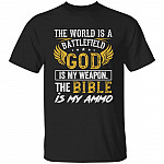 World Shirt, Black, Unisex T-Shirt