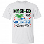 masked tshirt, White, Unisex T-Shirt