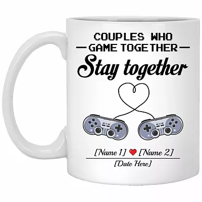 Personalized Mug, White, 11 oz. White Mug