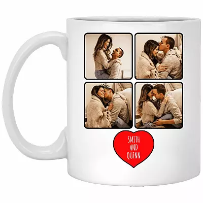 Custom Photo, White, 11 oz. White Mug