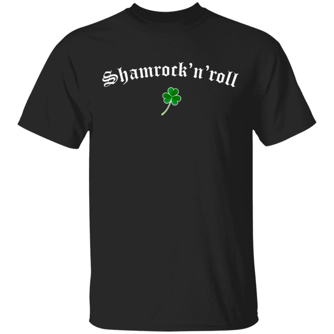 Shamrock shirt, Black, Unisex T-Shirt
