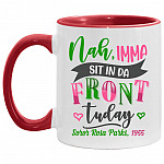 Rosa Parks Accent Mug, White/Red, 11 oz. Accent Mug