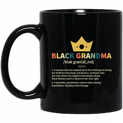 11 oz. Black Mug