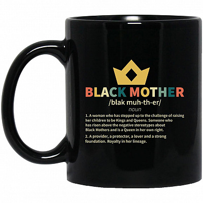 11 oz. Black Mug