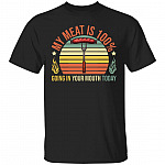 Meat Shirt, Black, Unisex T-Shirt