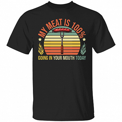 Meat Shirt, Black, Unisex T-Shirt